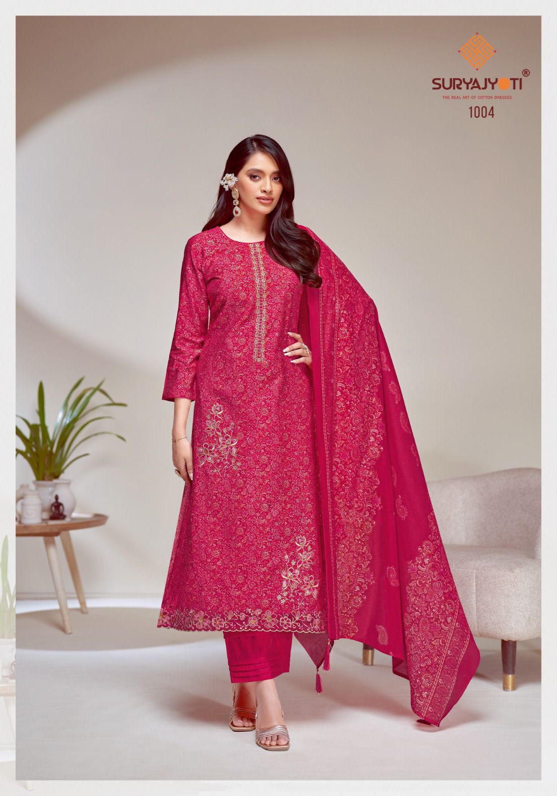 Kavita Vol 1 Suryajyoti Modal Readymade Pant Style Suits Wholesaler India