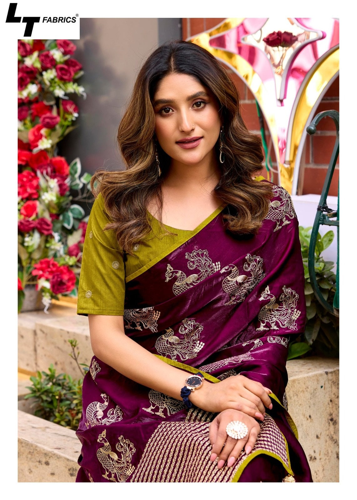 Kavith Vol 6 Lt Fabrics Silk Sarees Wholesale Price