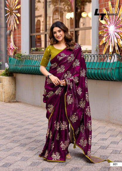 Kavith Vol 6 Lt Fabrics Silk Sarees Wholesale Price