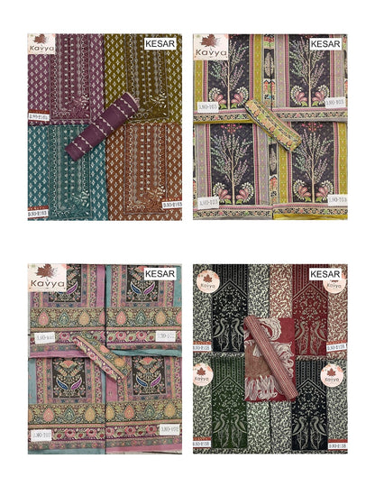 Kavya 1806 Kesar Cotton Salwar Suits Exporter India