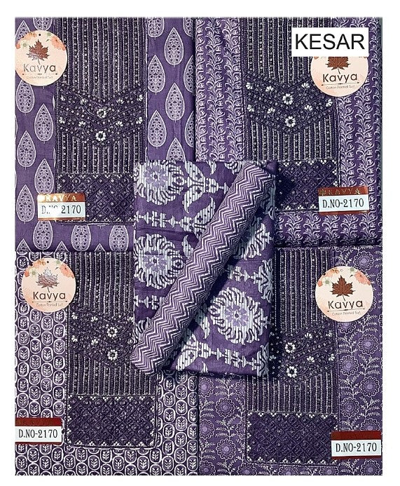 Kavya 1806 Kesar Cotton Salwar Suits Exporter India