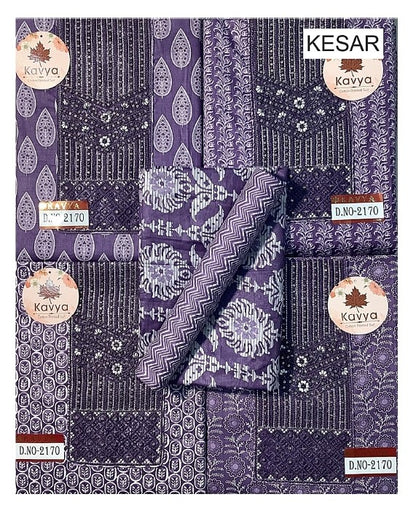 Kavya 1806 Kesar Cotton Salwar Suits Exporter India