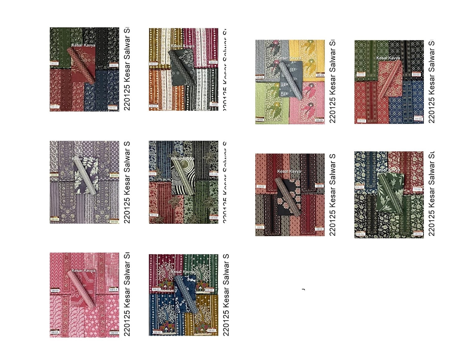 Kavya 220125 Kesar Cotton Salwar Suits Wholesale Rate