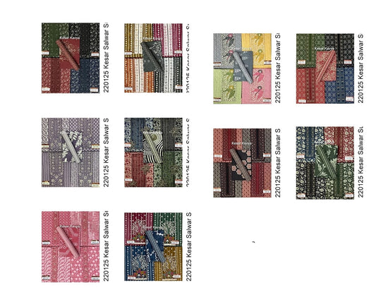 Kavya 220125 Kesar Cotton Salwar Suits Wholesale Rate