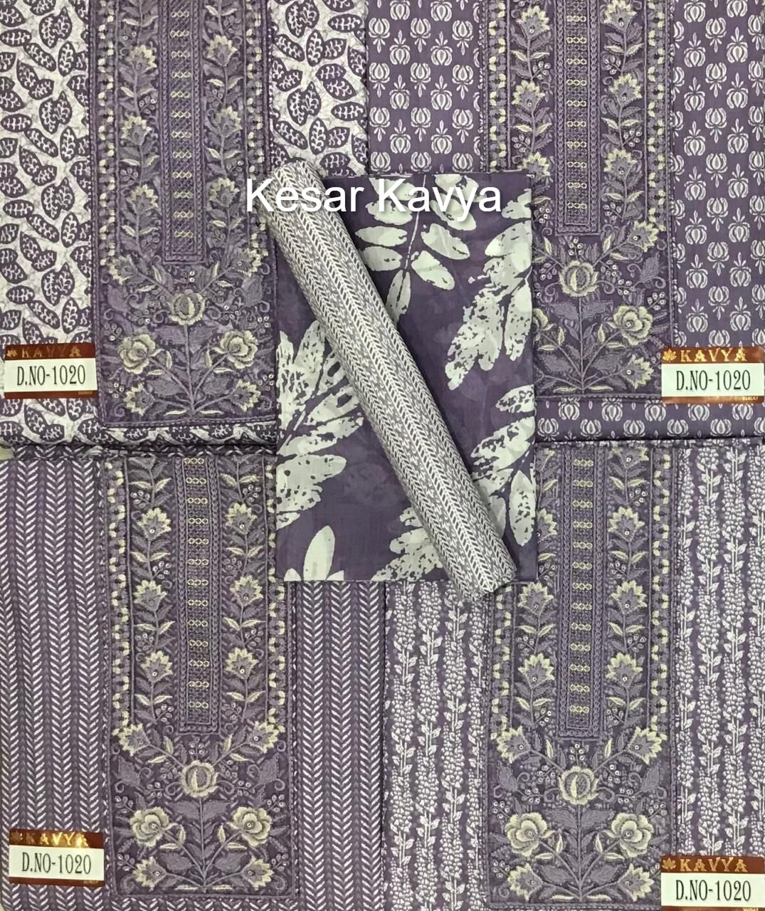 Kavya 220125 Kesar Cotton Salwar Suits Wholesale Rate