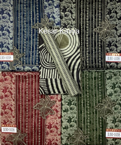 Kavya 220125 Kesar Cotton Salwar Suits Wholesale Rate