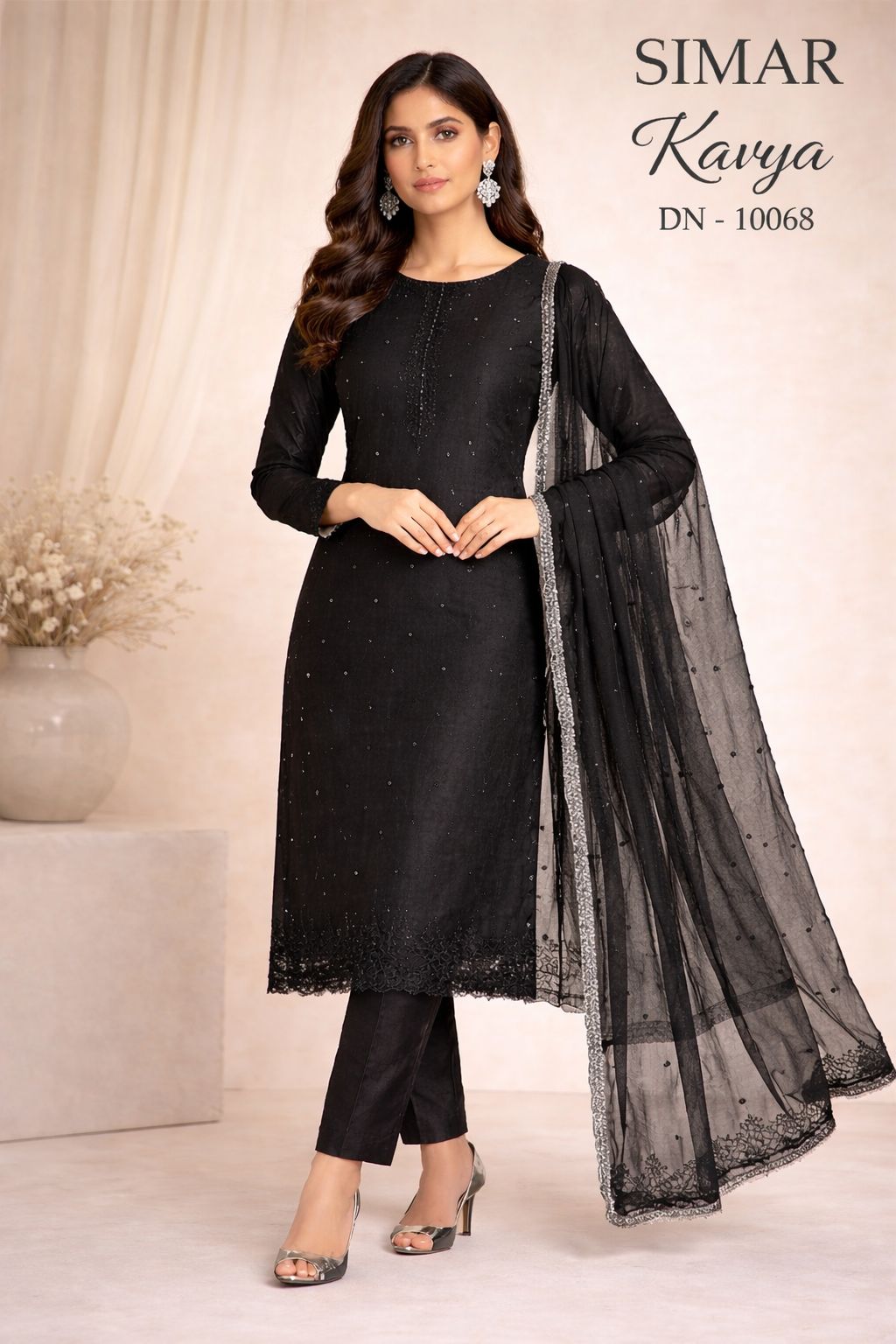 Kavya Dn 10068 Simar Organza Pant Style Suits Exporter India