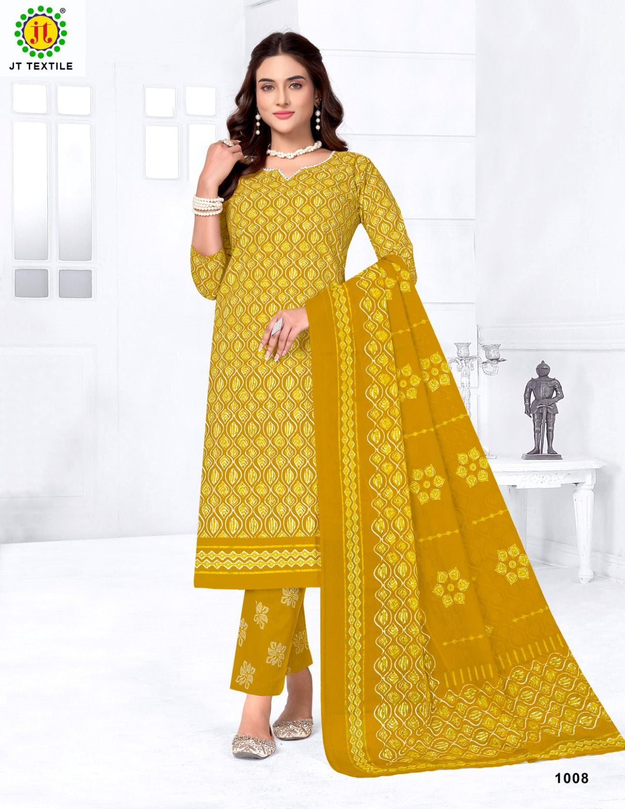 Kavya Jeeva Jt Readymade Cotton Pant Suits Manufacturer