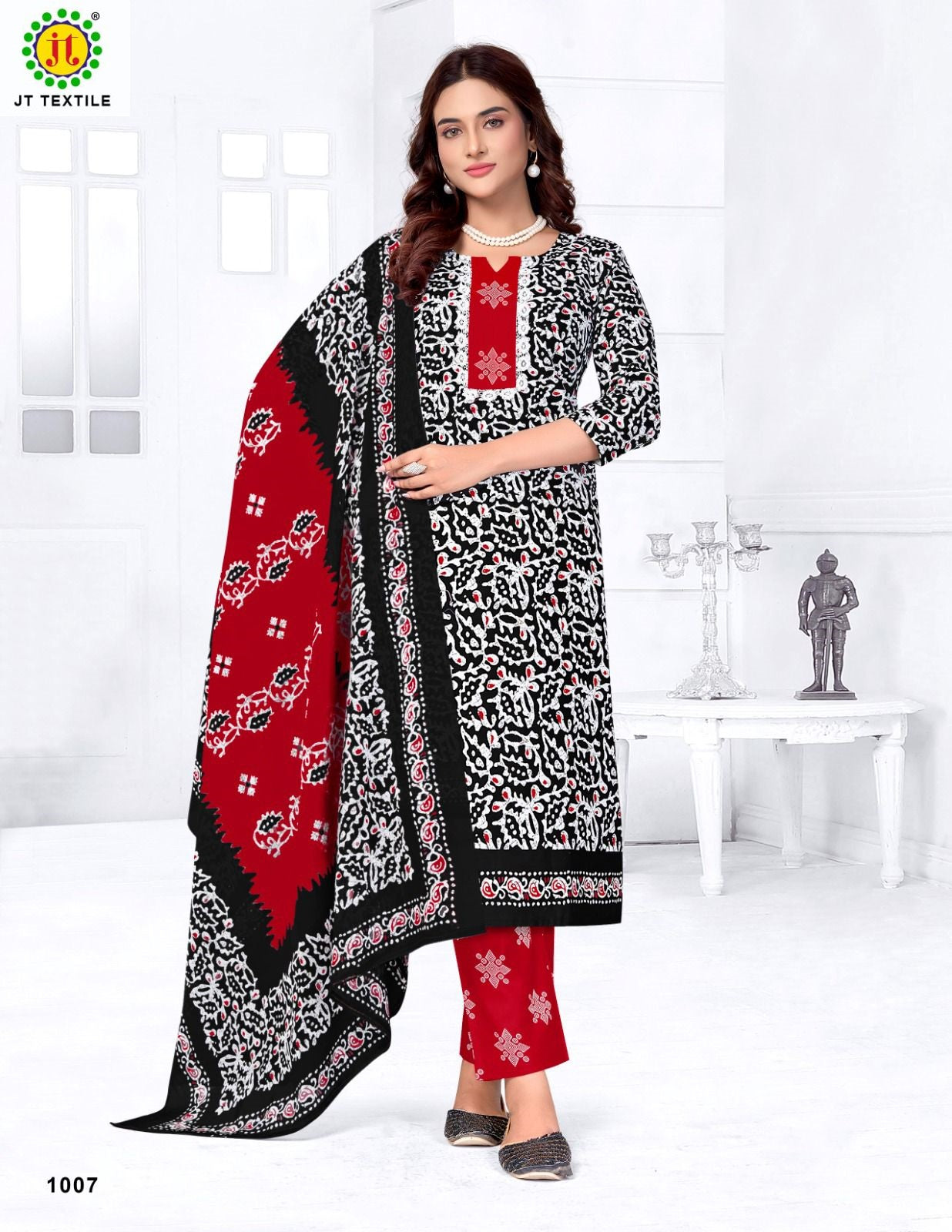 Kavya Jeeva Jt Readymade Cotton Pant Suits Manufacturer