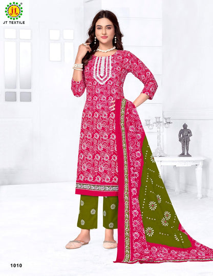 Kavya Jeeva Jt Readymade Cotton Pant Suits Manufacturer