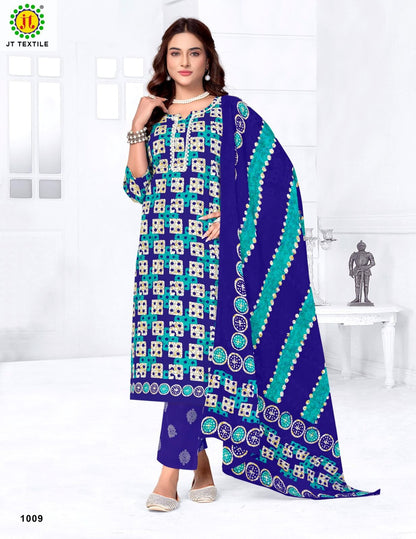 Kavya Jeeva Jt Readymade Cotton Pant Suits Manufacturer