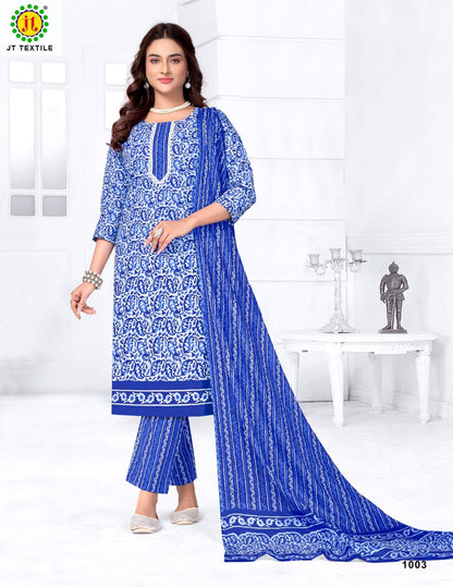 Kavya Jeeva Jt Readymade Cotton Pant Suits Manufacturer