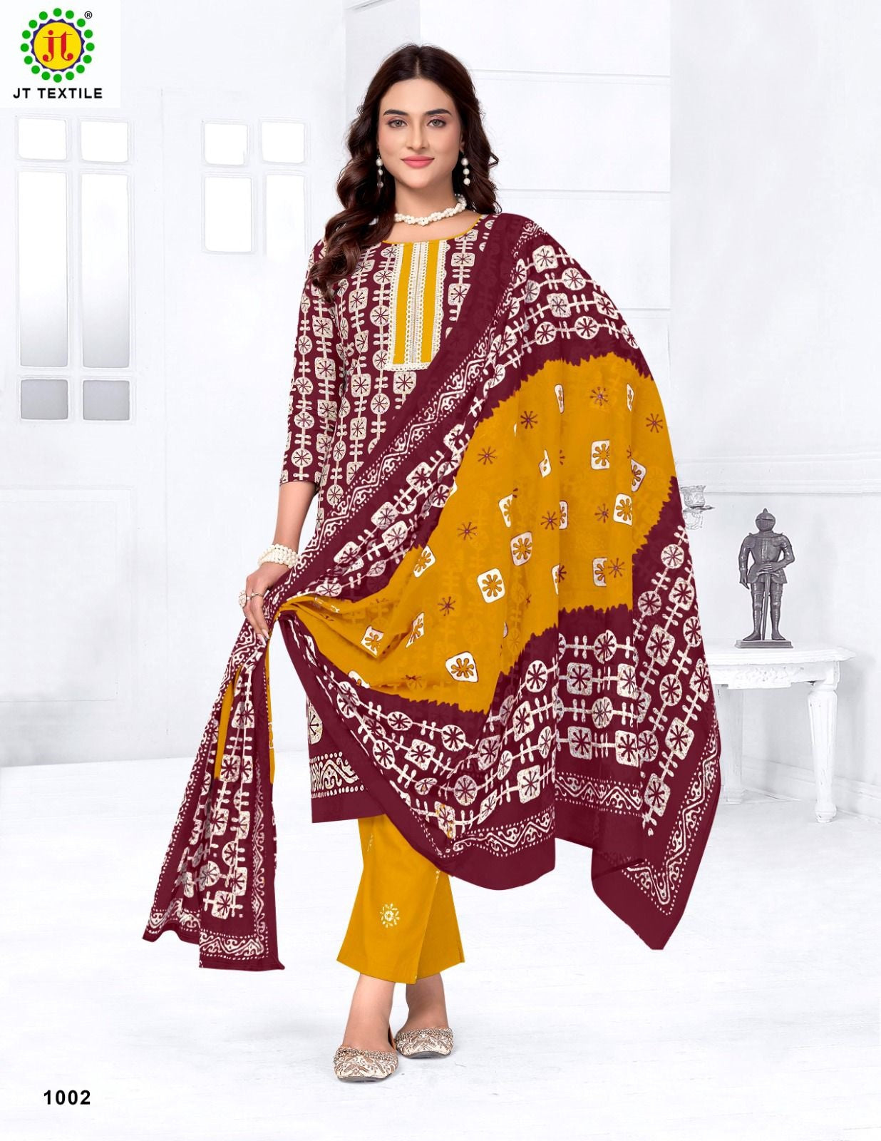 Kavya Jeeva Jt Readymade Cotton Pant Suits Manufacturer