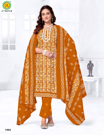 Kavya Jeeva Jt Readymade Cotton Pant Suits Manufacturer