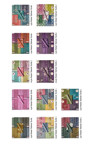 Kavya Kesar Cotton Salwar Suits Manufacturer India