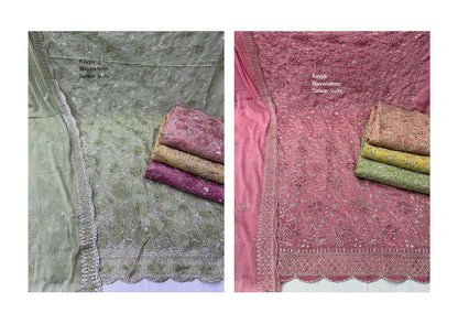Kavya Nayandeep Organza Salwar Suits Wholesaler Ahmedabad