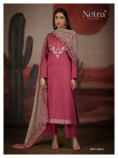 Kavya Netra Premium Cotton Pant Style Suits Supplier Ahmedabad