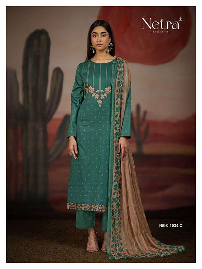 Kavya Netra Premium Cotton Pant Style Suits Supplier Ahmedabad
