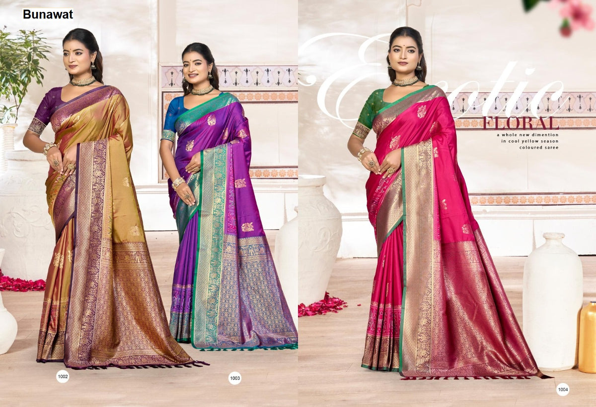 Kavya Silk Bunawat Sarees Manufacturer