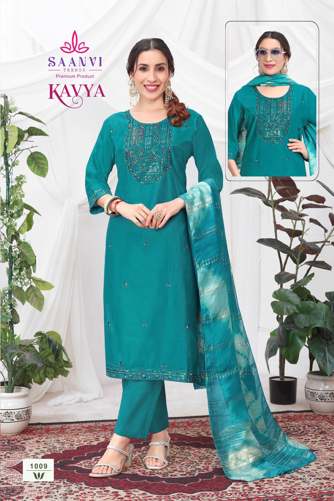 Kavya Vol 1 Saanvi Vetican Readymade Pant Style Suits Supplier Ahmedabad