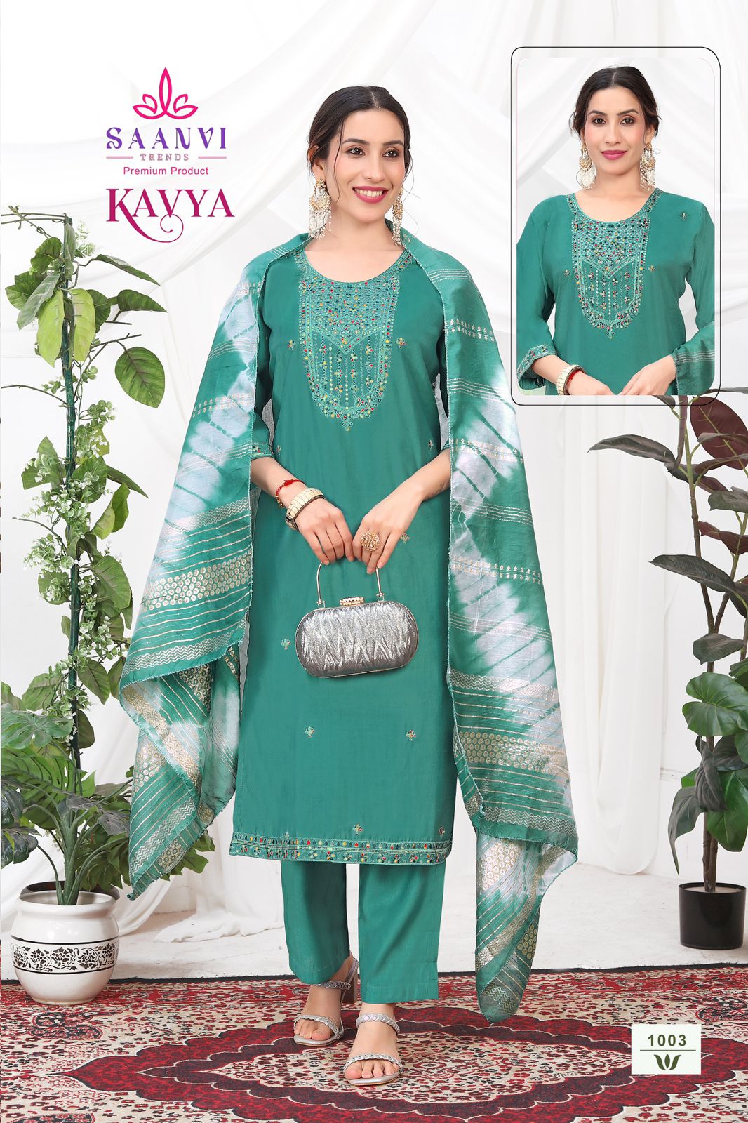 Kavya Vol 1 Saanvi Vetican Readymade Pant Style Suits Supplier Ahmedabad