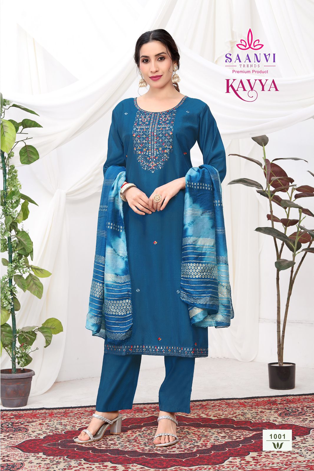 Kavya Vol 1 Saanvi Vetican Readymade Pant Style Suits Supplier Ahmedabad