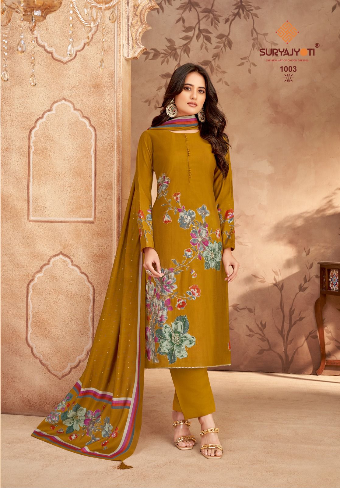Kavya Vol 1 Suryajyoti Modal Pant Style Suits Wholesaler India