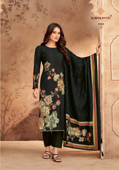 Kavya Vol 1 Suryajyoti Modal Pant Style Suits Wholesaler India