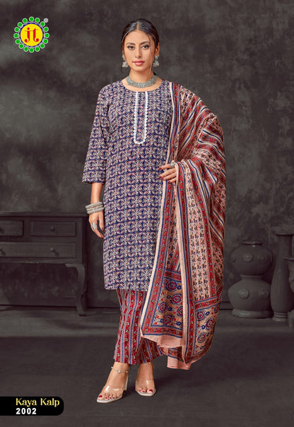 Kaya Kalp Vol 2 Jt Readymade Cotton Pant Suits Exporter India