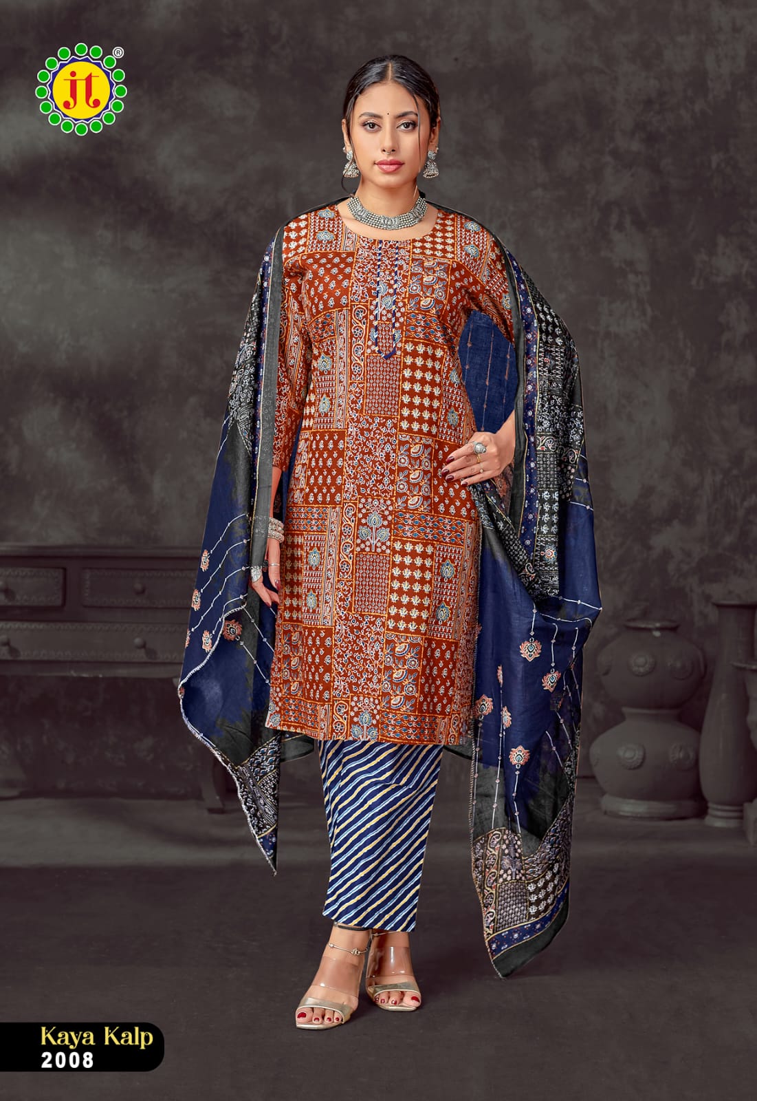 Kaya Kalp Vol 2 Jt Readymade Cotton Pant Suits Exporter India