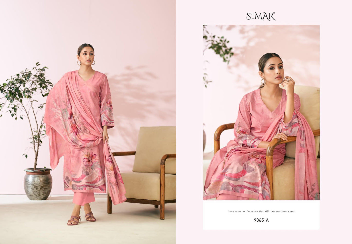 Kayaa Simar Lawn Cotton Pant Style Suits Supplier Ahmedabad