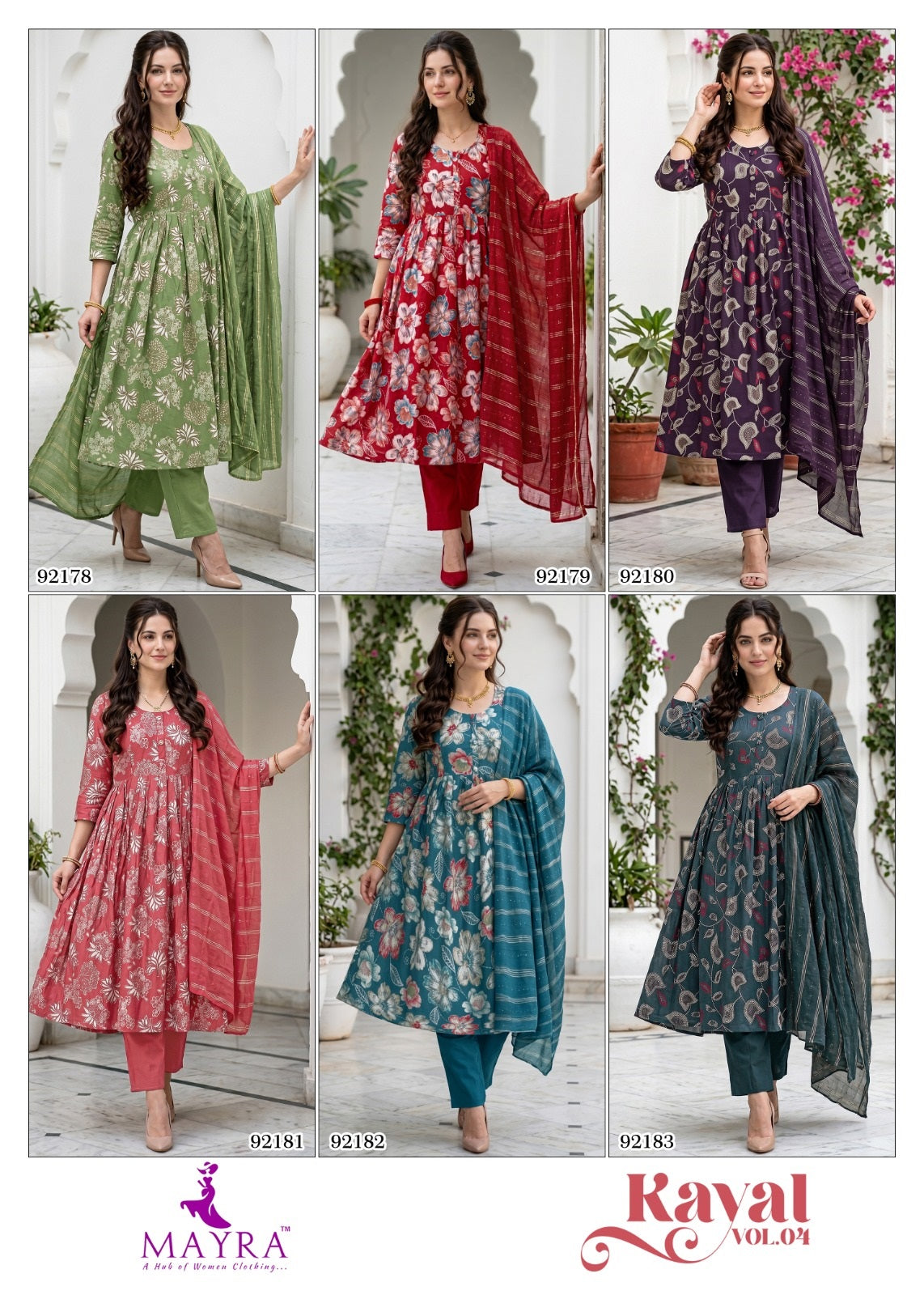 Kayal Vol 4 Mayra Vertican Feeding Readymade Suit Wholesaler India