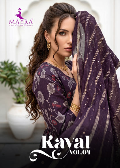 Kayal Vol 4 Mayra Vertican Feeding Readymade Suit Wholesaler India