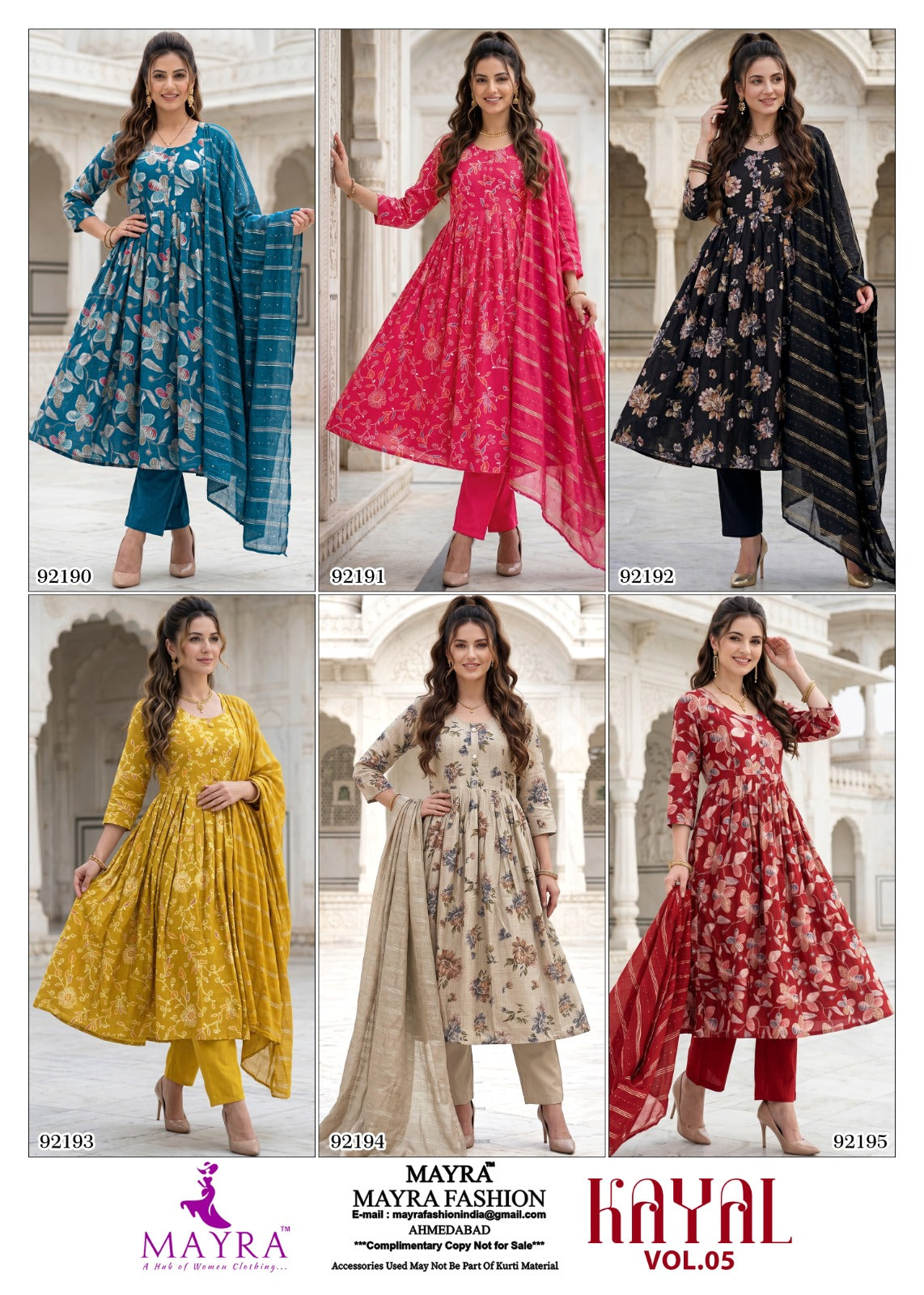 Kayal Vol 5 Mayra Vertican Feeding Readymade Suit Wholesale Rate