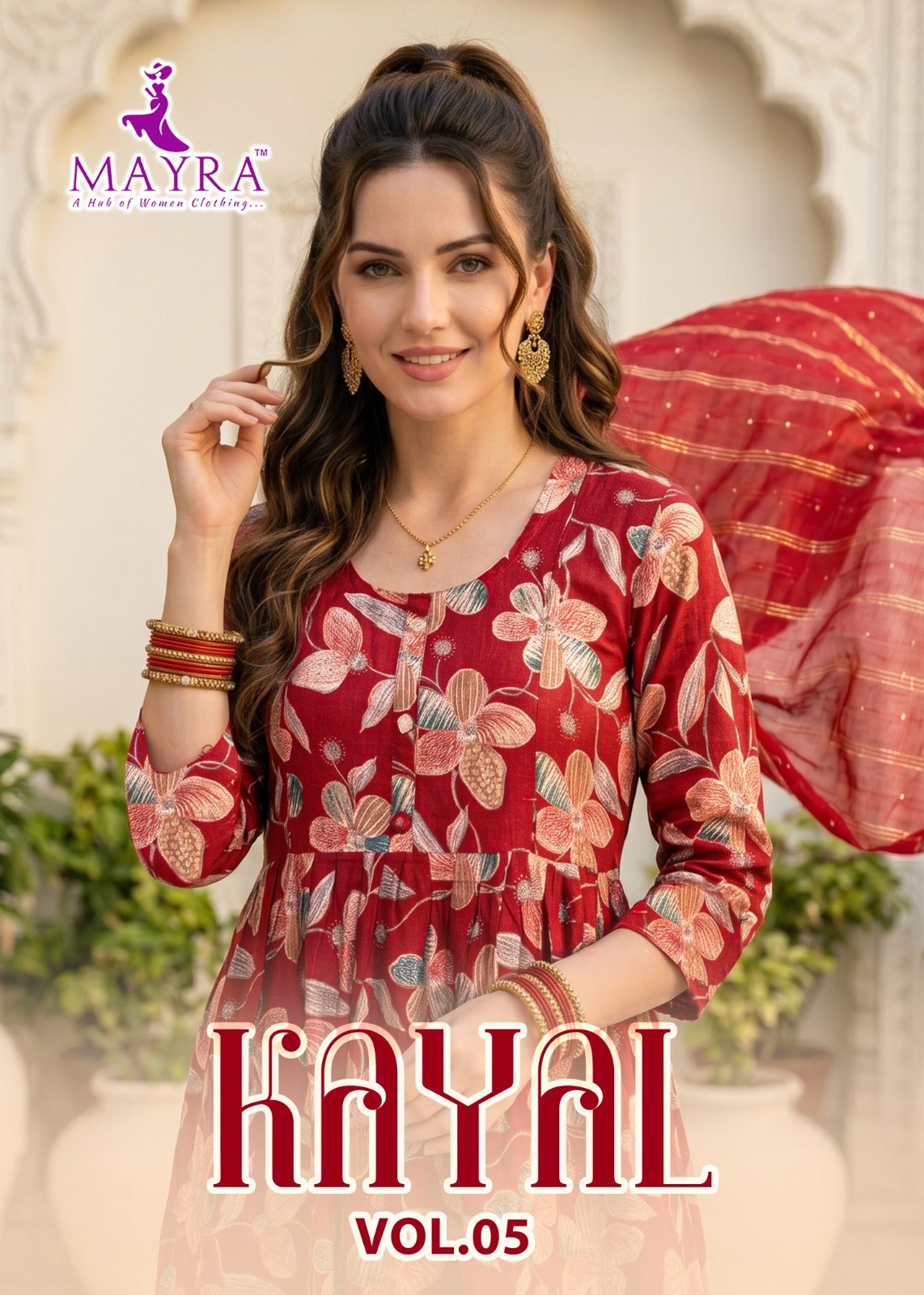 Kayal Vol 5 Mayra Vertican Feeding Readymade Suit Wholesale Rate