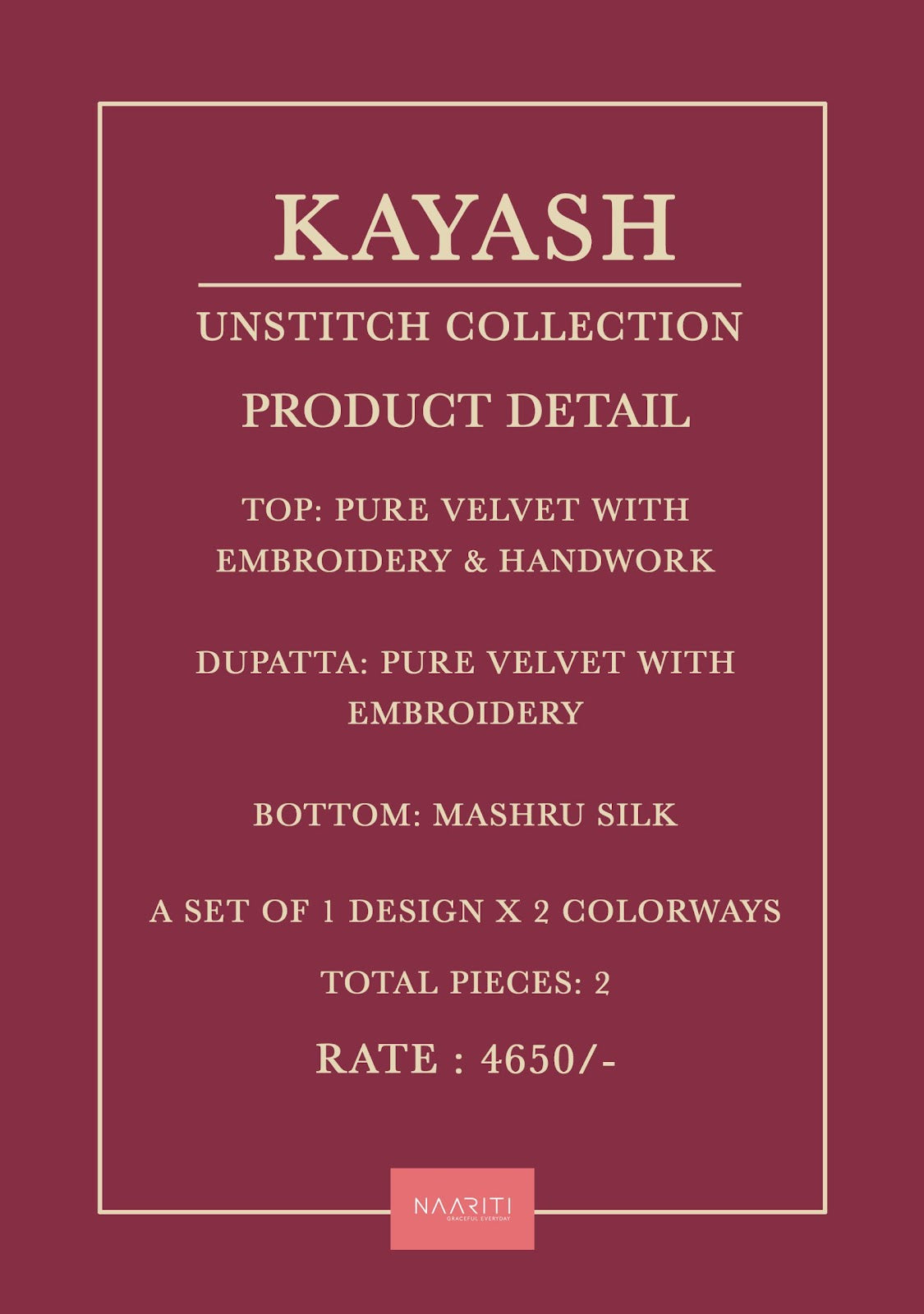 Kayash Naariti Velvet Suits Wholesaler Ahmedabad