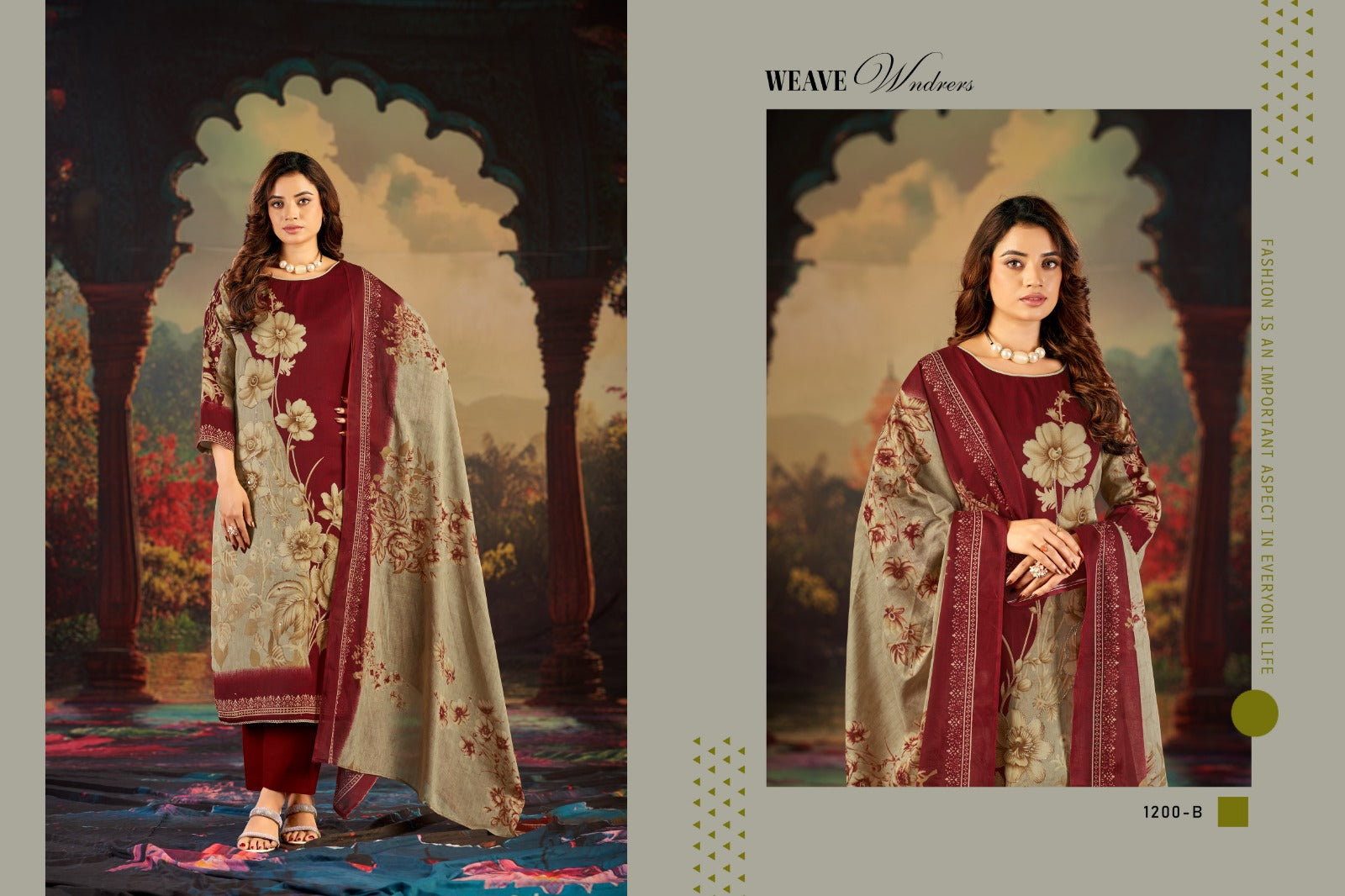 Kayka 1200 Radhika Fashion Azara Zam Cotton Karachi Salwar Suits Manufacturer