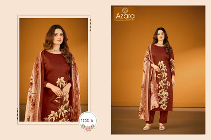 Kayka 1203 Radhika Fashion Azara Jam Cotton Karachi Salwar Suits Wholesaler