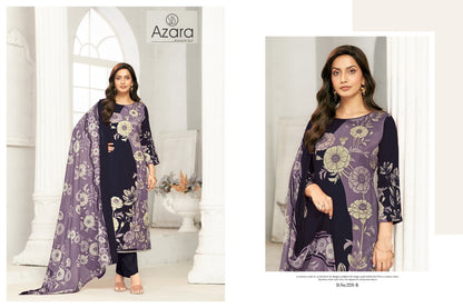 Kayka 228 Radhika Fashion Azara Zam Cotton Karachi Salwar Suits Exporter India