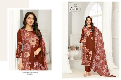 Kayka 228 Radhika Fashion Azara Zam Cotton Karachi Salwar Suits Exporter India