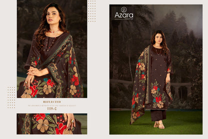 Kayka Radhika Fashion Azara Zam Cotton Karachi Salwar Suits Wholesaler