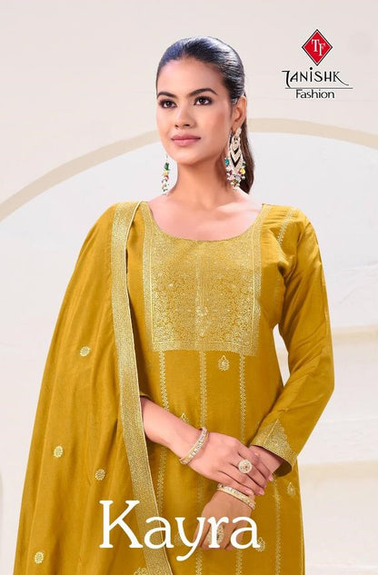 Kayra Tanishk Fashion Viscose Muslin Pant Style Suits Wholesaler Ahmedabad
