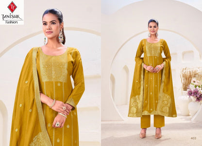 Kayra Tanishk Fashion Viscose Muslin Pant Style Suits Wholesaler Ahmedabad