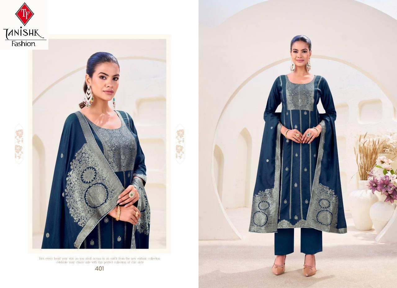 Kayra Tanishk Fashion Viscose Muslin Pant Style Suits Wholesaler Ahmedabad
