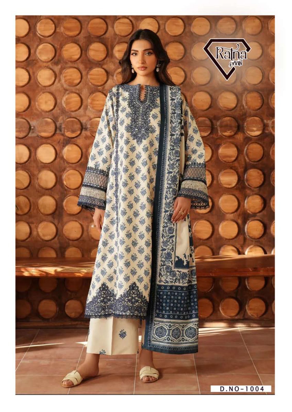 Kayseria Vol 1 Ratna Prints Mix Cotton Karachi Salwar Suits Supplier