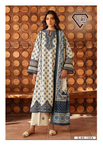 Kayseria Vol 1 Ratna Prints Mix Cotton Karachi Salwar Suits Supplier