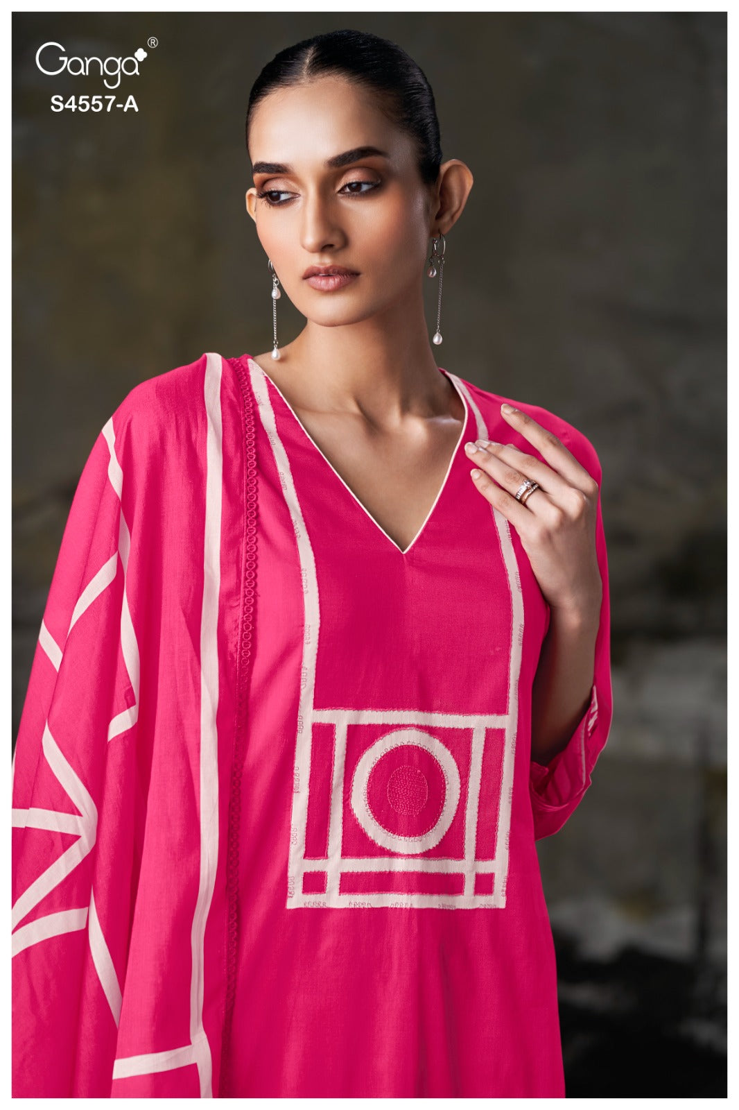 Kazra 4557 Ganga Cotton Plazzo Style Suits Wholesaler India