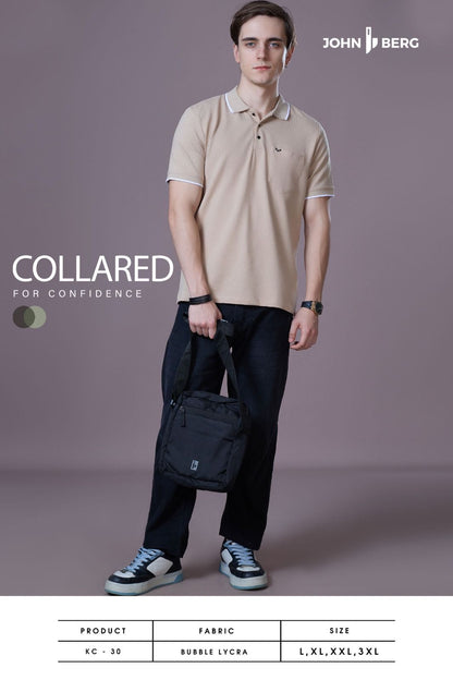 Kc 30 John Berg Lycra Mens Tshirts Exporter India