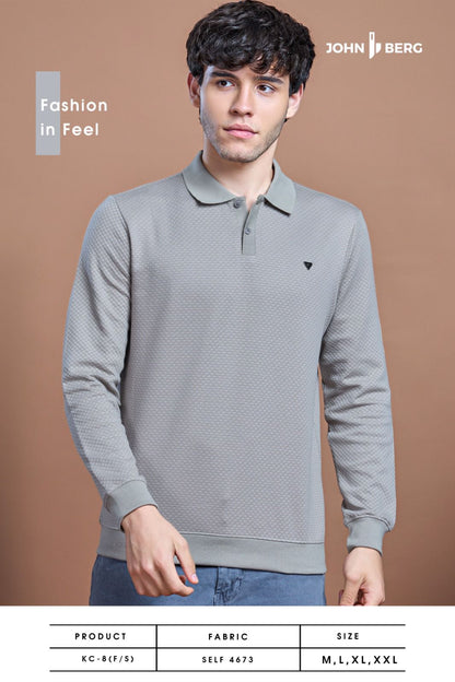 Kc 8 John Berg Knit Mens Tshirts Wholesaler Gujarat