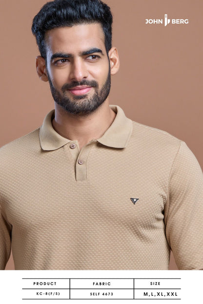 Kc 8 John Berg Knit Mens Tshirts Wholesaler Gujarat